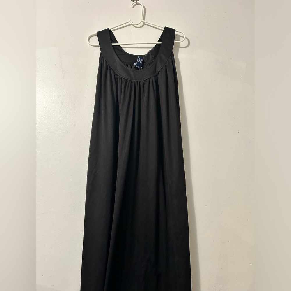 Uniti Stretch Sleeveless Long Dress (Black)